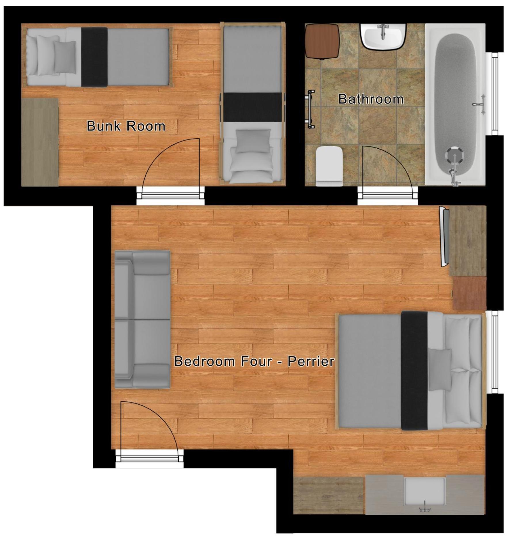 Chalet Aventure B&B Ле-Гет Экстерьер фото