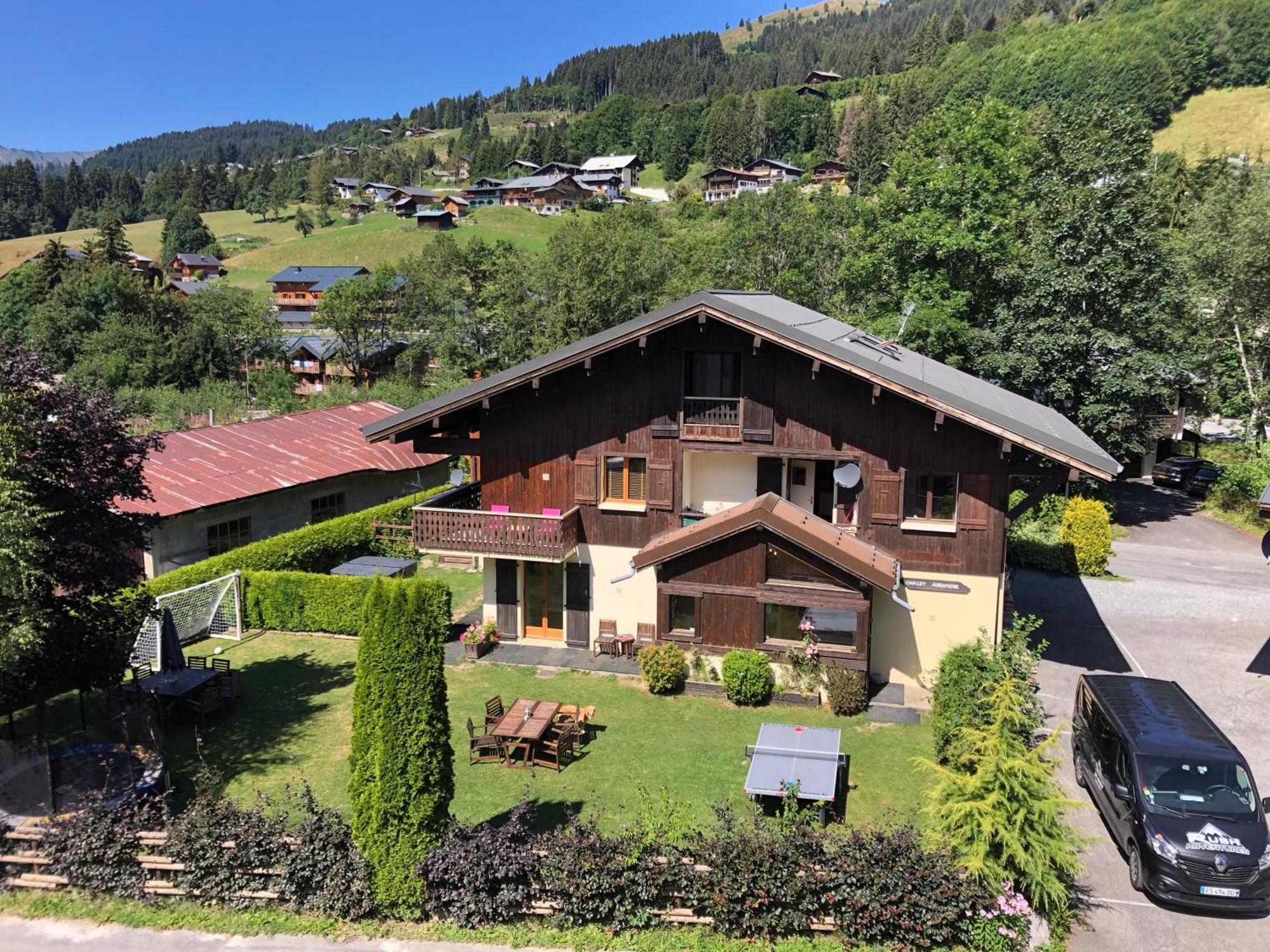 Chalet Aventure B&B Ле-Гет Экстерьер фото